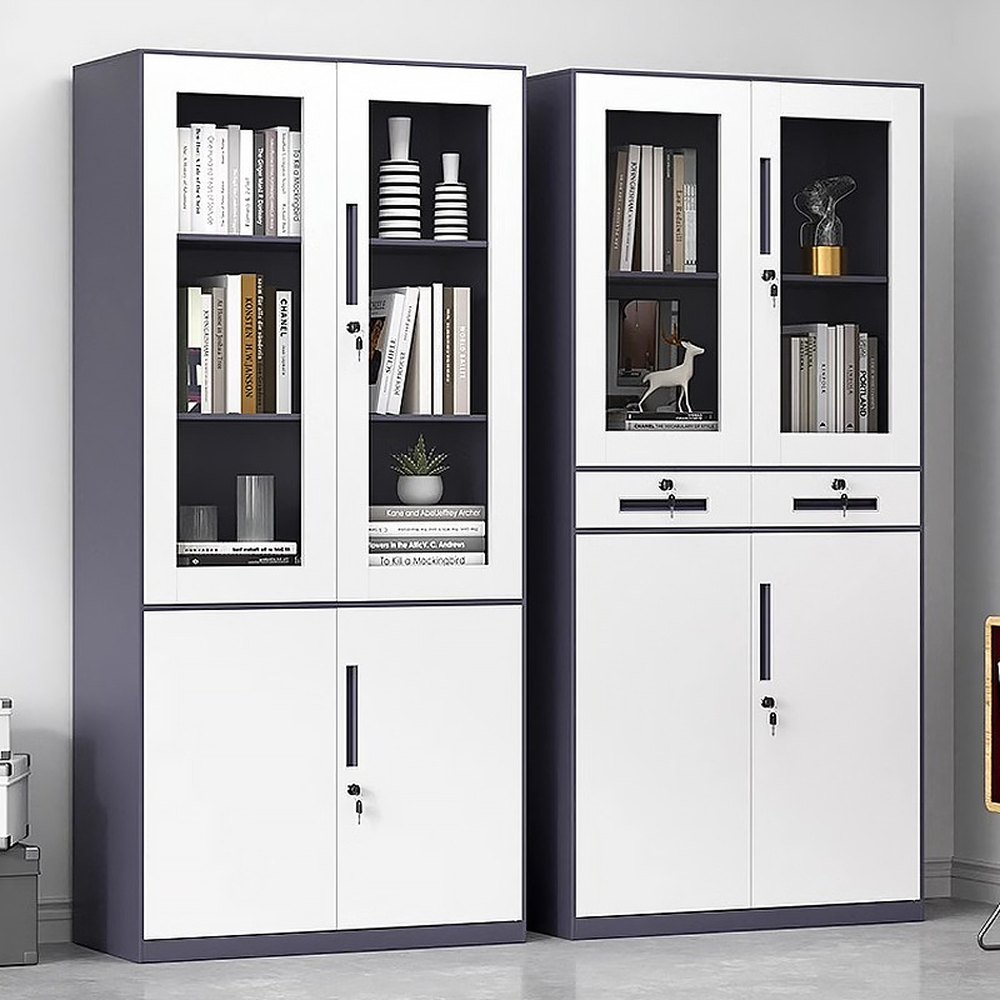 Heavy-Duty Knock-Down Steel File Cabinet for Offic